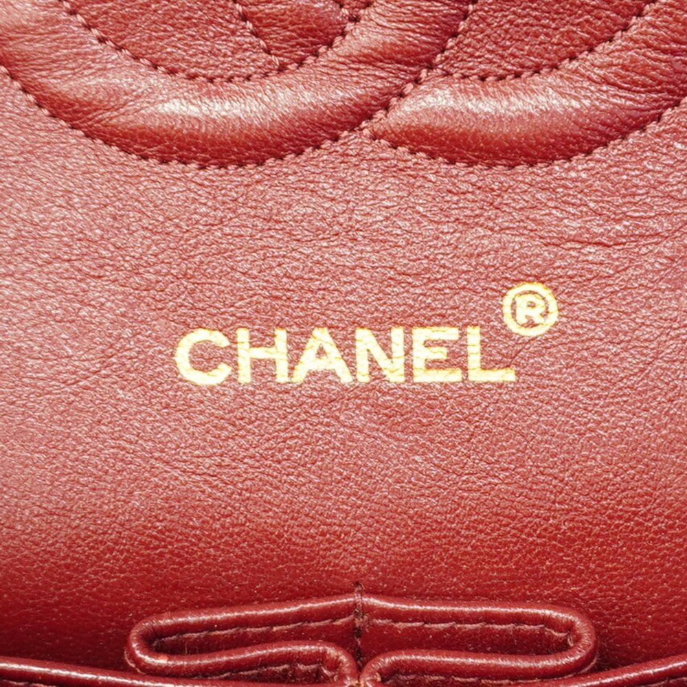 Chanel Shoulder Bag Matelasse W Flap Chain Black Women's - Picture 5 of 14
